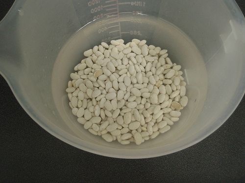 soaking beans
