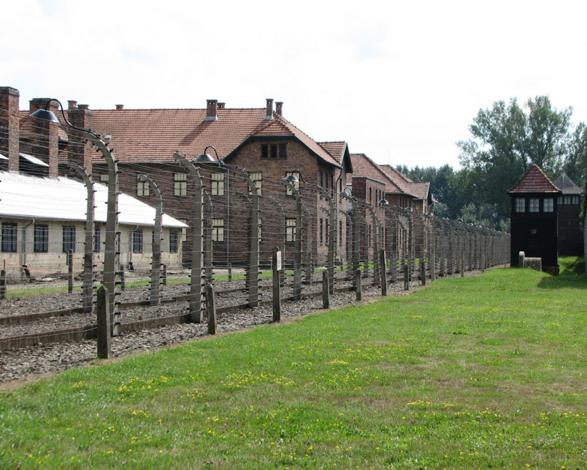 Auschwitz I concentration camp, near Krakow.  