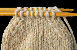 Set Up, from the author's ebook Kitchener Stitch