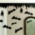 Silhouette of Bats. Featured on Paper Crave.