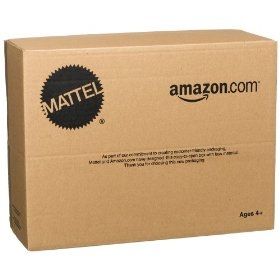The new packaging is less than exciting with the traditional Amazon look.