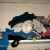This is my pile of summer clothes. My closet is very small, so I had to get "creative." This is my pile of summer clothes. My closet is very small, so I had to get "creative."