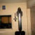 A giant sword that I have. Notice the candle holder next to it. Metal. A giant sword that I have. Notice the candle holder next to it. Metal.