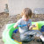 Ben playing in his sandbox. Ben playing in his sandbox.