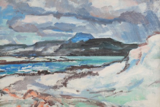 Iona, painting by Samuel Peploe, 1933
