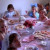 Enjoying the food and fun. Enjoying the food and fun.