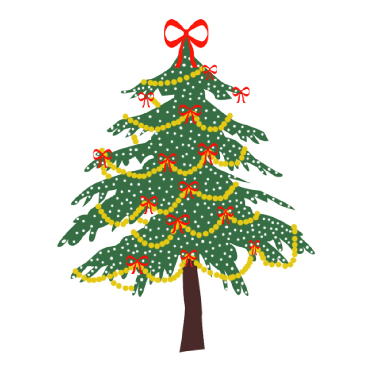 christmas tree clip art for free - photo #22
