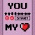 Cheat code Valentine card: up-up-down-down...