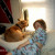 Ben and my dog Dixie. Ben and my dog Dixie.