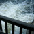 Water going over a lock at the dam. Water going over a lock at the dam.