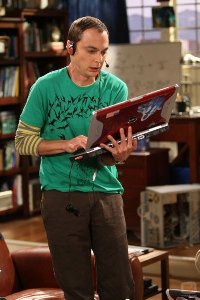 Sheldon Cooper, a theoretical physicist at Cal Tech and character on The Big Bang Theory.  