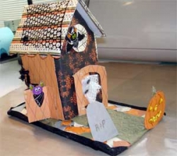 Halloween House Craft Project