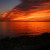 A Brilliant Red Sunset over the Ocean A Brilliant Red Sunset over the Ocean