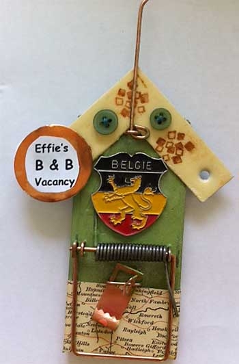 Altered Mouse Trap. 'Effie's B and B"