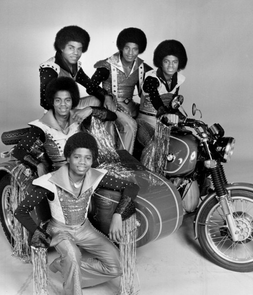 The Jacksons. Collars not to scale.