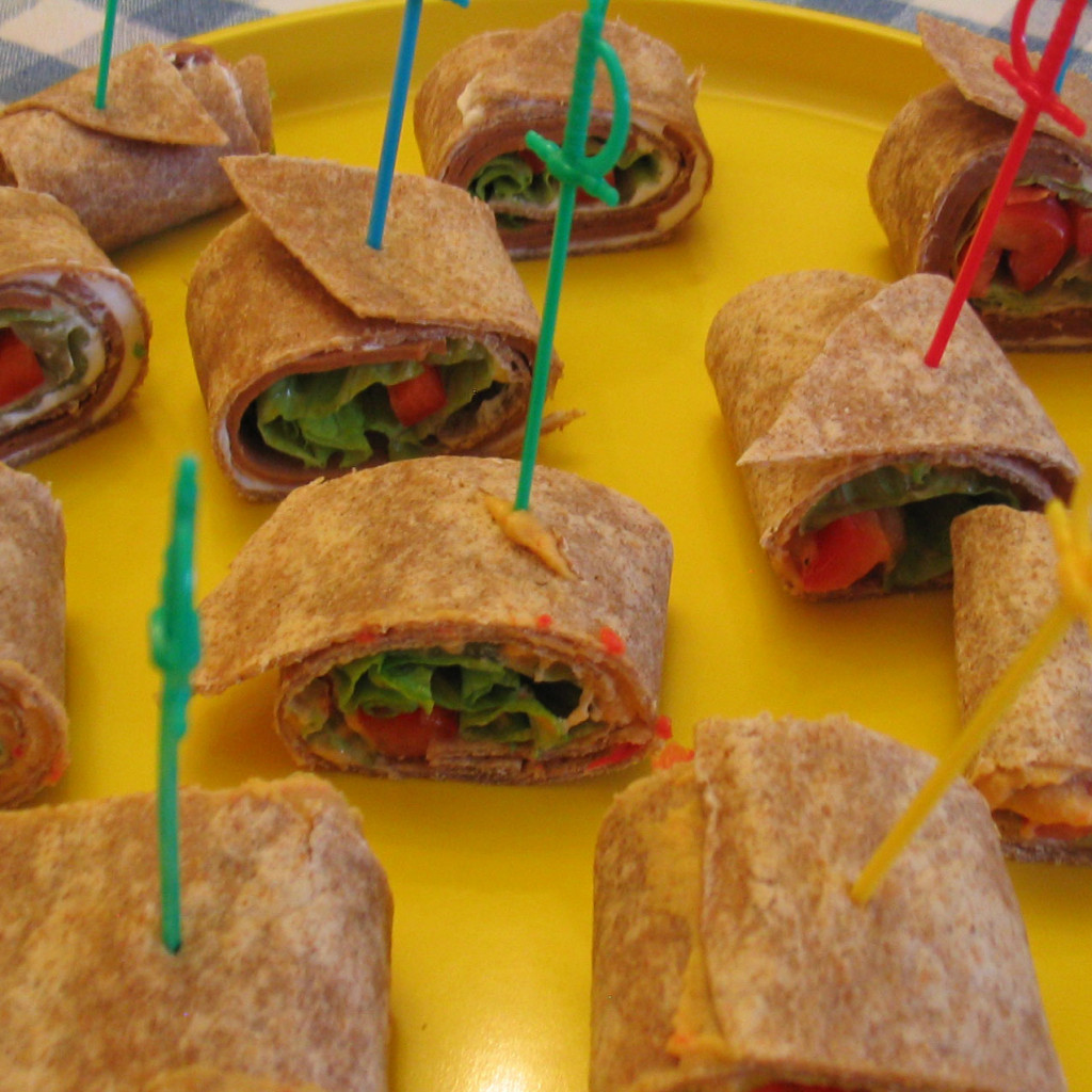 Mini Wraps Make Great Appetizers and Fun Meals for Kids!