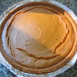Delicious vegan pumpkin pie
