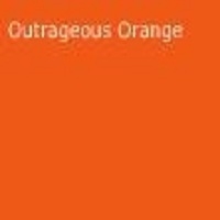 Outrageous Orange, 2013-10, Benjamin Moore. More reserved when used with the neutrals, Cabin Fever, 1540, or Polar Frost, 1506, or more exuberant with the icy blues of Santorini Blue, 1634, or Seattle Gray, 2130-70.