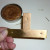 I applied just a tiny bit of Foundry Bronze with a rag to all the decorative strapping, brass tacks, drawer and door handles and screws I applied just a tiny bit of Foundry Bronze with a rag to all the decorative strapping, brass tacks, drawer and door handles and screws