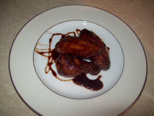 soy sauce chicken wings tapa