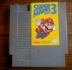My Super Mario Bros 3 cart