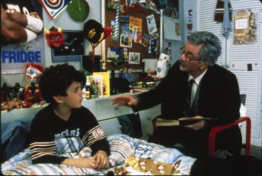 Introduction to the movie with a young boy (Fred Savage) and his grandfather (Peter Falk) tells the tale of a Princess Bride.