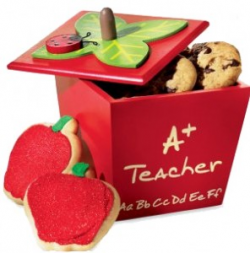 Mrs. Fields Teacher's Favorite Box is another great, yet practical idea.