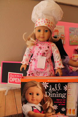 Google images of American Girl Dining Kit