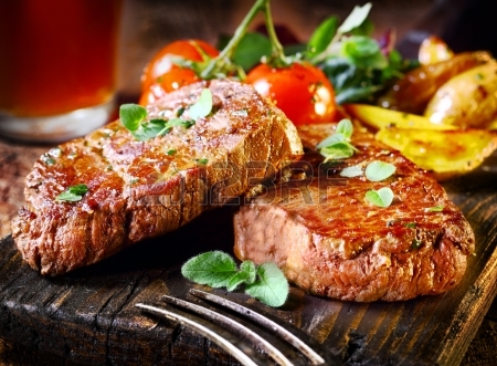 Succulent seasoned red meat full of flavour