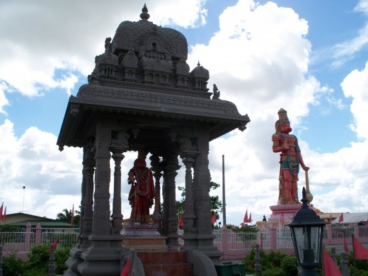 Hunuman Temple - The Statue is 85 ft high