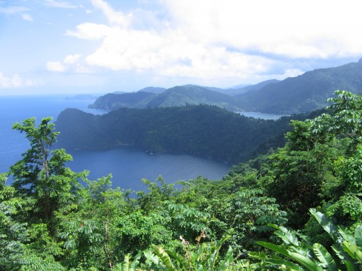 Overlooking Maracas Bay, Trinidad