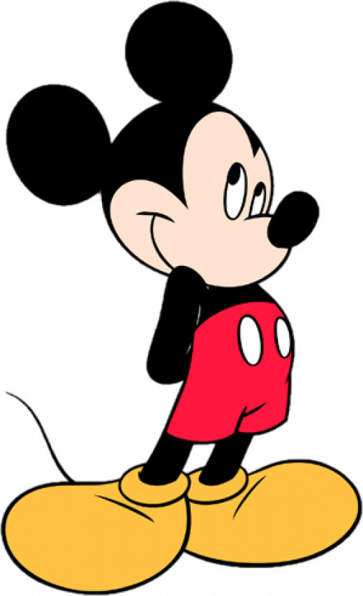 printable mickey mouse clipart - photo #25