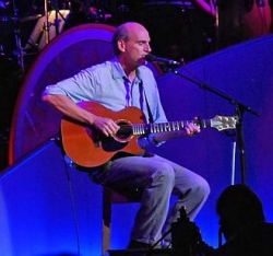 James Taylor at Tanglewood in 2008.