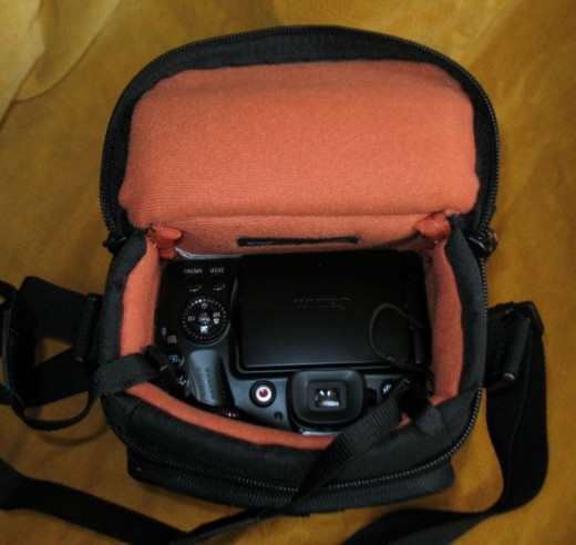 My Canon SX40 HS in the Lowepro Case