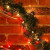 Christmas Garland on the Wall by Cliff Christmas Garland on the Wall by Cliff