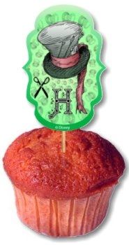 Mad Hatter Cupcake by Kirsti A. Dyer