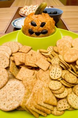 How To Make A Jack O Lantern Face Cheese Ball