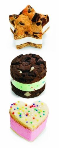Mini Ice Cream Sandwiches made with Cuisipro Mini Ice Cream Sandwich Maker