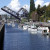 Looking towards the west end of the large lock. Looking towards the west end of the large lock.