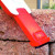 Tiny brush in extension arm gets into tight corners Tiny brush in extension arm gets into tight corners