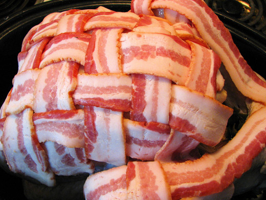 I like to go all out with the bacon!  This was an entire package.
