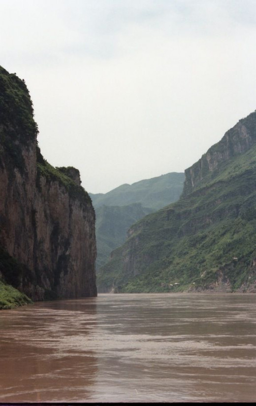 The beautiful Yangtze River.