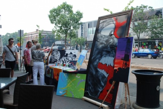 Even some very large pieces were available.