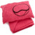 Sofia Cashmere Women's Cable Knit Travel Set (Pink) Sofia Cashmere Women's Cable Knit Travel Set (Pink)