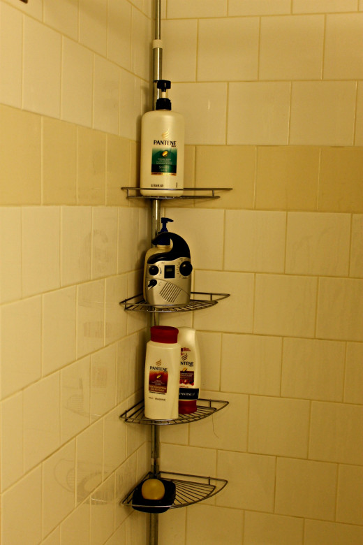My Shower Caddy &amp; Clock Radio