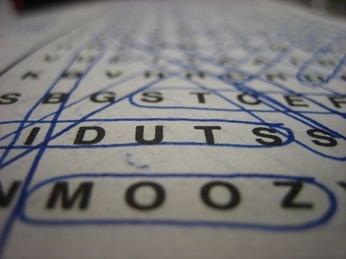 word search puzzle photo by sun dazed, on Flickr
