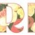 Spring word art with flower pattern filled lettering