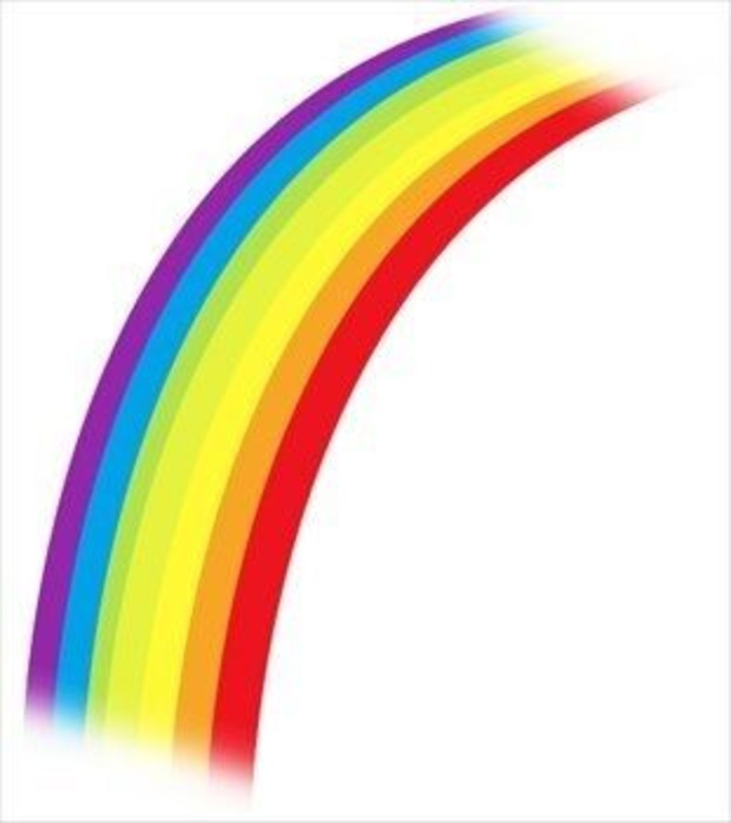 Public Domain Rainbow Art