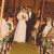 Walking into the tent for the wedding ceremony Walking into the tent for the wedding ceremony