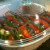Cover the vegetables to bake in the oven Cover the vegetables to bake in the oven